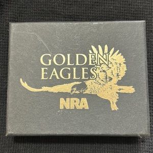 Men's NRA Golden Eagles Commemorative 2013 Belt Buckle- Limited Edition